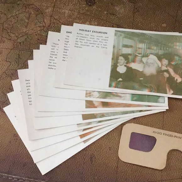 Vintage Knotsberry, farm, 10 piece three-dimensional viewing, Kit ￼ - Picture 7 of 7